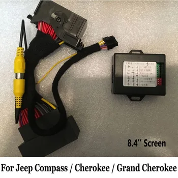 

Camera Interface For Jeep Compass / Cherokee / Grand Cherokee 2014~2018 / Rearview Camera Update Reversing Image Of 8.4'' Screen