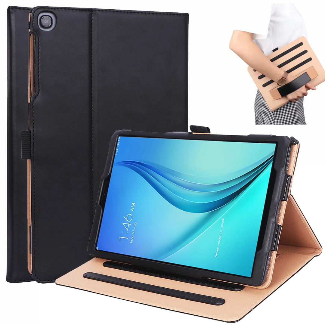 Чехол для Samsung Galaxy Tab A 10 1 2019 Φ T515 T510 роскошный Магнитный смарт чехол с ремешком на