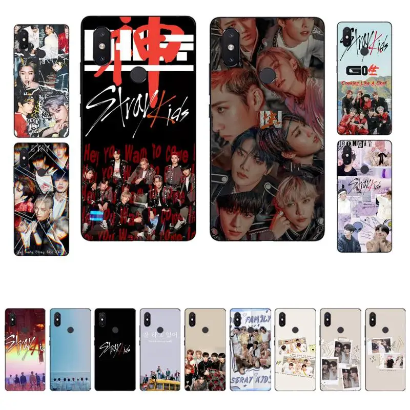 MaiYaCa группа мальчиков Stray дети Kpop чехол для телефона Xiaomi mi 8 9 10 lite pro 9SE 5 6 X max 2 3 mix2s F1 |