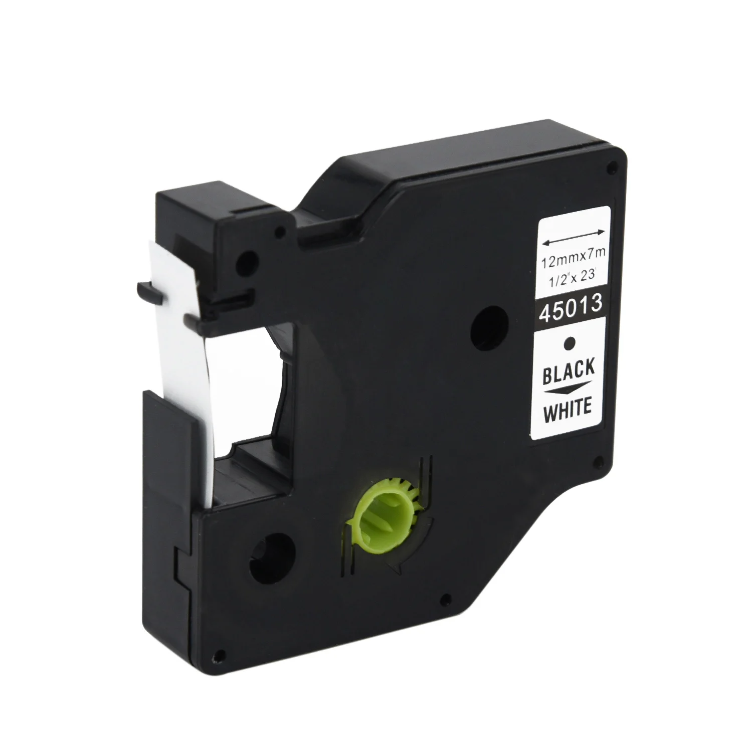 3PK 12 мм черный на белом 45013 кассета для DYMO D1 производитель этикеток LabelManager