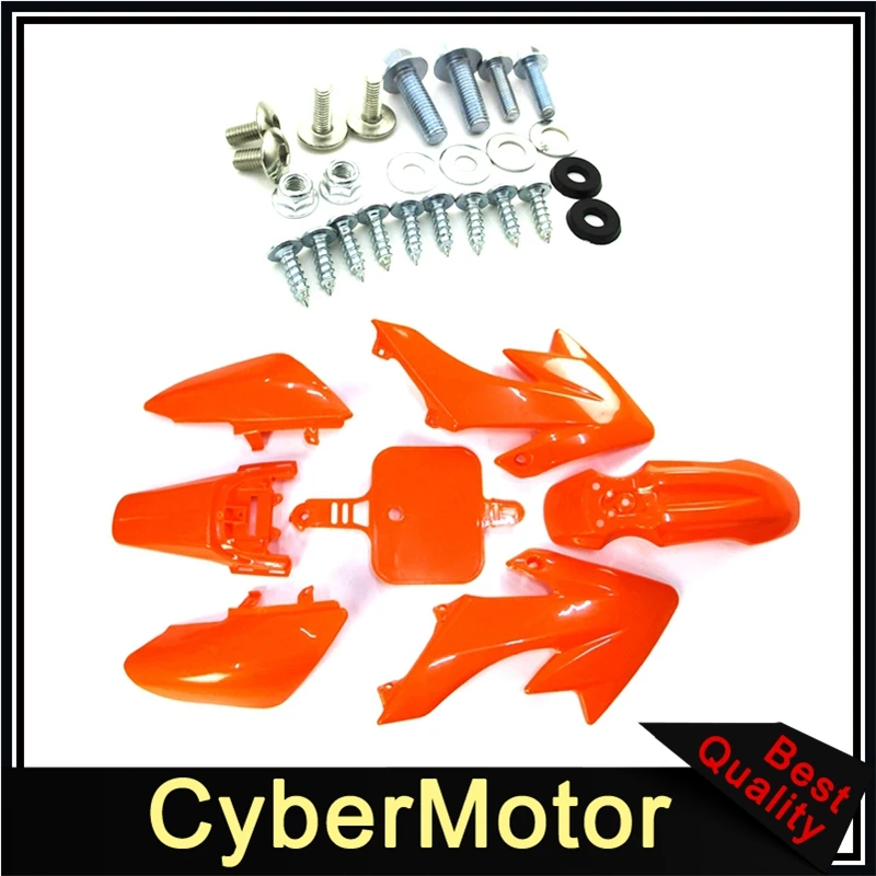 Plastic Fairing Fender Body Kits Screws For Honda XR50 CRF50 Dirt Bike Chinese 50cc 70cc 90cc 110cc 125cc 150cc 160cc SSR GPX