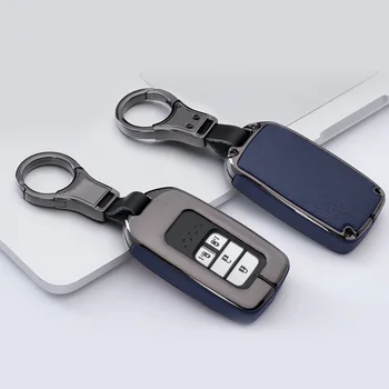 

Shell Key Case Leatherette+Zinc Alloy Replacement Parts Car Protection