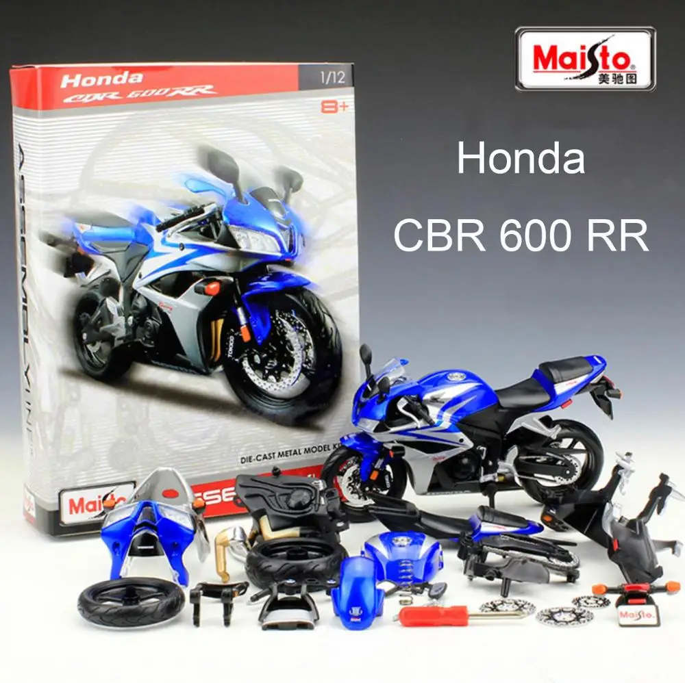 1/12 scale Maisto Honda CBR600RR Diecast model motorcycle replica sport bike toy 