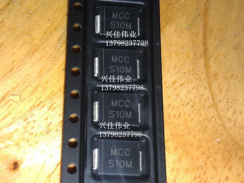 20 шт./лот S10M 10A/1000 V DO-214AB