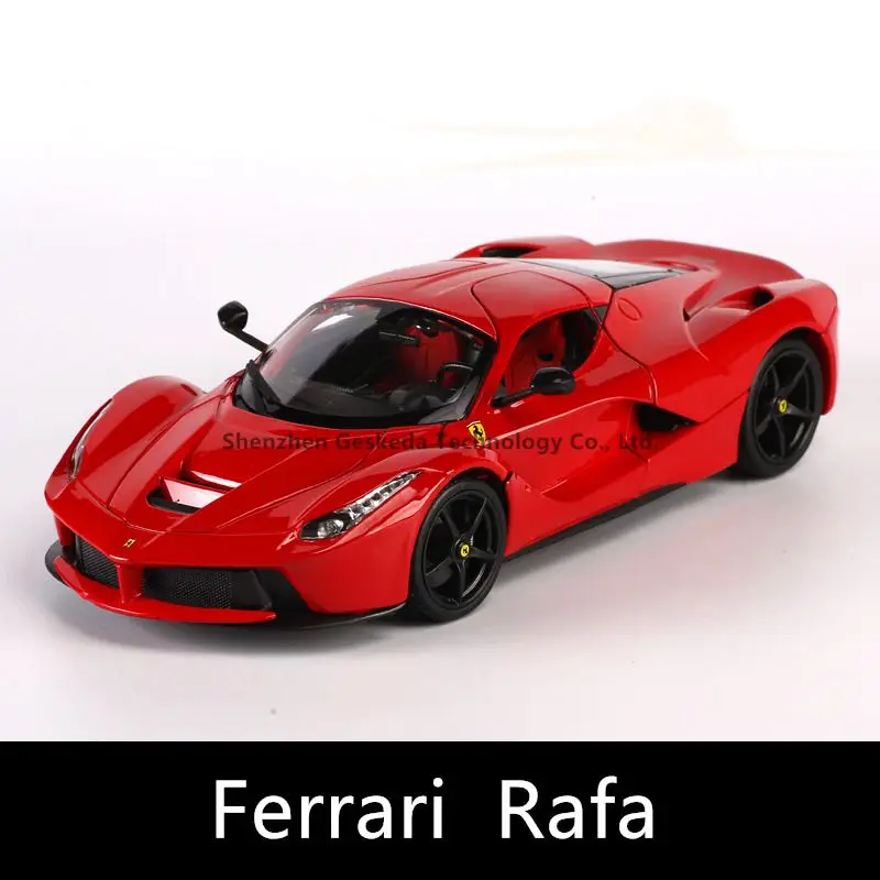 Bburago 1:18 Ferrari La Ferrari автомобиль сплав модель автомобиля моделирование автомобиля украшение коллекция Подарочная игрушка Литье под давлением модель игрушка для мальчиков - Цвет: La Ferrari