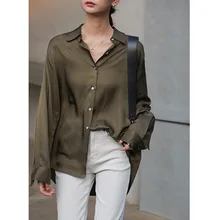 ^^Best Offers 2020 Early Spring Women Blouses Korean Fashion Clothing Turn-down Collar Solid Office Lady Blusas Mujer De Moda Women Shirts ^^Best Offers 2020 Early Spring Women Blouses Korean Fashion Clothing Turn-down Collar Solid Office Lady Blusas Mujer De Moda Women Shirts