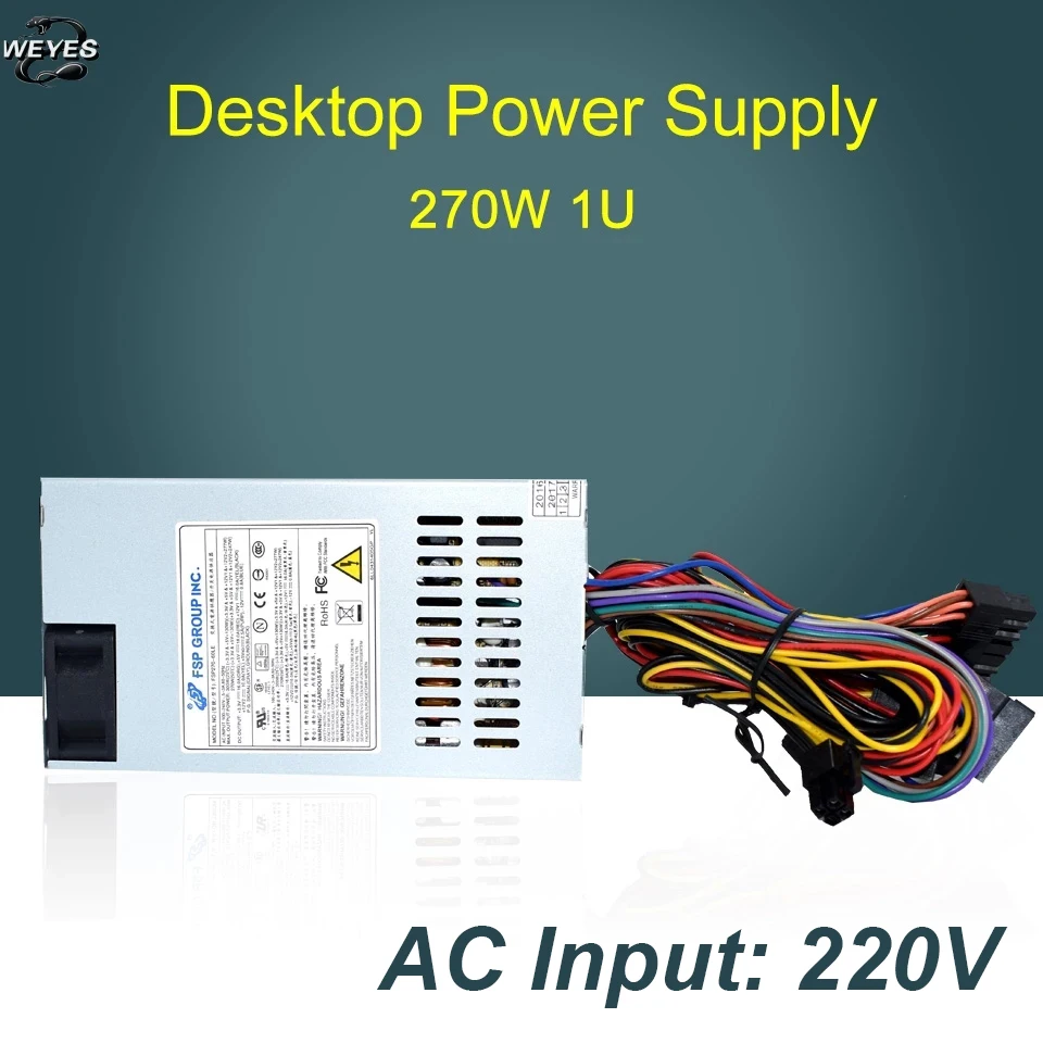FSP270 60LE 270W Flex ATX 1U 220v блок питания FLEX HTPC NAS протестирован с гарантией в течение трех