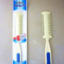 Парикмахерская истончение волос триммер гребень челка волос триммеры Инструменты для укладки машинка для стрижки волос Машинка для стрижки волос гребень резак B172