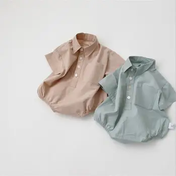 

2020 New Style Babys Girls Boys Romper Summer Cotton Babys Jumpsuit 6-24 Month QH592