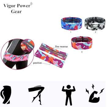 

2020 New Resistance Bands Booty Bands Set Fitness Loop Bands Fitness Hip Band or Squat Workout Non-Rolling Hip Circle