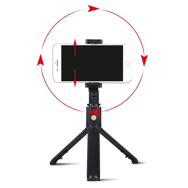 IG-3-In-1 штатив для камеры Bluetooth селфи палка K10 с Bluetooth пультом дистанционного управления для Xiaomi samsung huawei Iphone и камеры