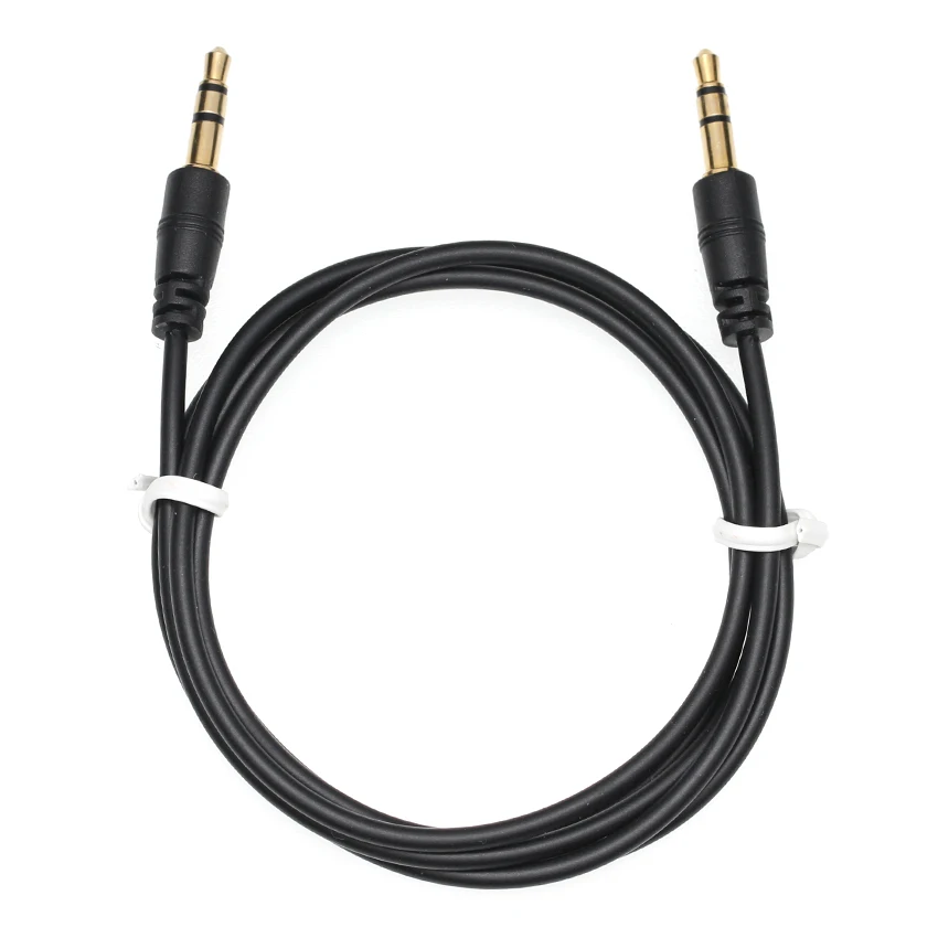 3 5MM Male to Male Audio Cable For Car Speaker Headphone 3 5 Jack Phone MP3 Gold Plated Jack 3 5 AUX Cable 1000pcs lot