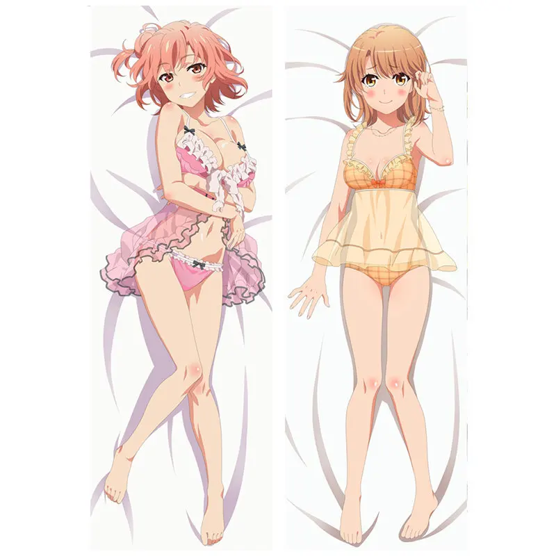 Аниме Yahari Ore no Seishun Love Come wa Machigatteiru наволочка для подушки сексуальная девушка 3D