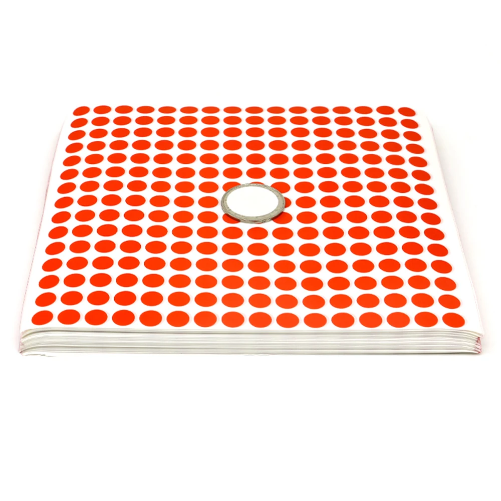 

13mm Self-adhesive DIY Dots Stickers Writable Case Label High Viscosity Carton Sticker 14 Color and 1320pcs