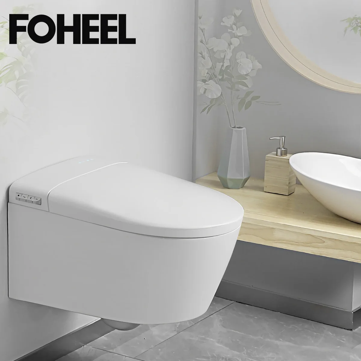 Muur Opknoping Eendelig Smart Wc Bidet Automatisch Open En Dicht F7