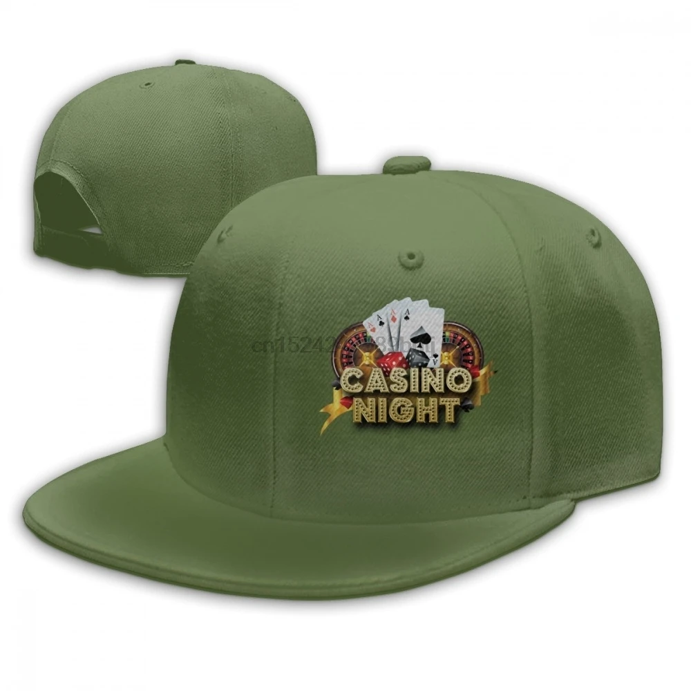 New Fashion Casual Adjustable Baseball Caps Casino Night Hats