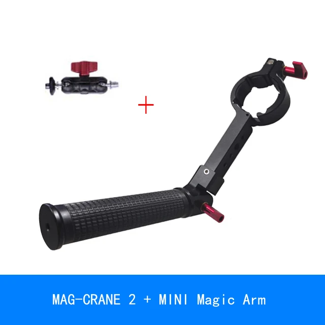 DF DIGITALFOTO универсальная ручка для Zhiyun Crane 2 RONIN S подключение микрофона, монитор удлинитель, угол регулируемый - Цвет: for crane 2
