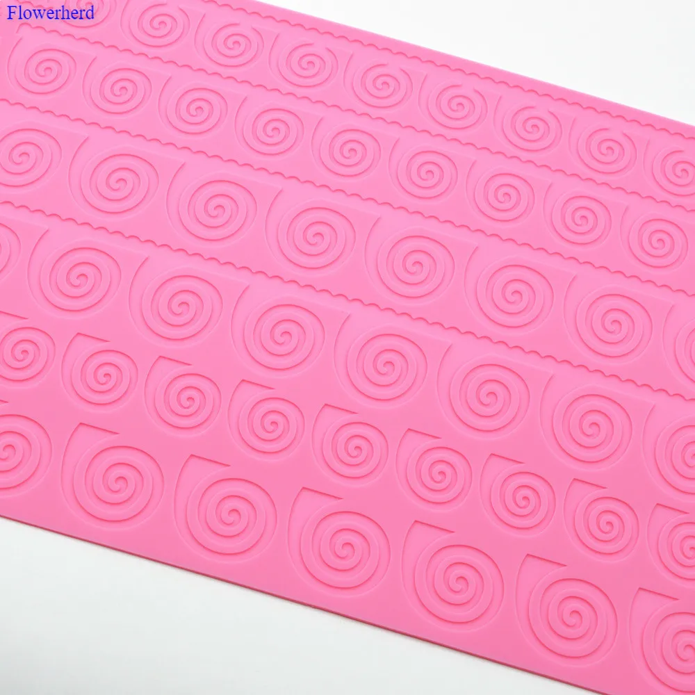 Новые круги кружевной коврик силиконовая форма для кексиков Форма День рождения