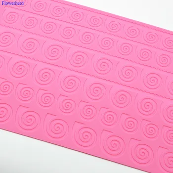 

New Circles Lace Mat Fondant Cake Silicone Mold Birthday Wedding Decoration DIY Chocolate Biscuit Mold Cake Decorating Tools