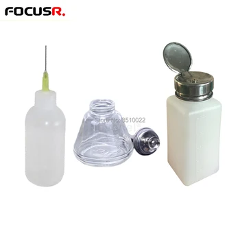 

Plastic Clear Liquid Bottle For cellphone repair tools With Refillable Bottles Squeeze Transparent 150ml 250ml replacement