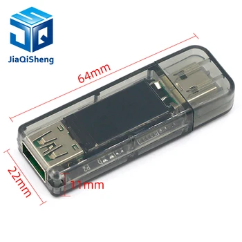 

5A USB tester color screen Voltage ammeter power capacity fast charge protocol charger charging treasure