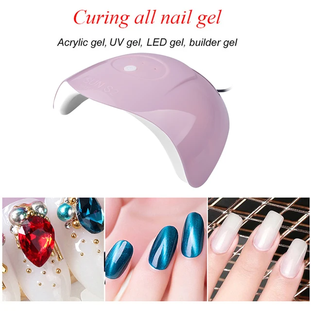 36W UV LED Lamp Nail Dryer Machine Portable USB Cable Home Use Light Uv Gel Varnish Curer 12 Leds Lamp Nail Art Manicure Tool 6