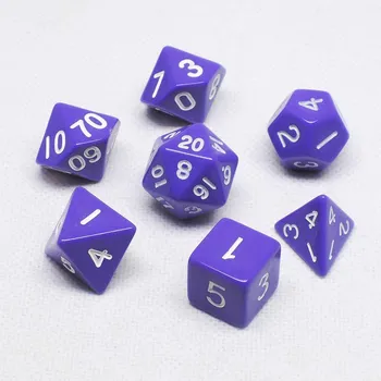 

7Pcs Polyhedral Dice Double-Colors Polyhedral Game Dice For RPG Dungeons And Dragons DND RPG MTG D20 D12 D10 D8 D6 D4 Table Game