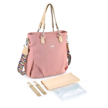 

Stylish Baby Diaper Bags Candy colors Waterproof Maternity Mummy Nursing Shoulder Bags Nappy Bags Baby Stroller Bag Baby Care