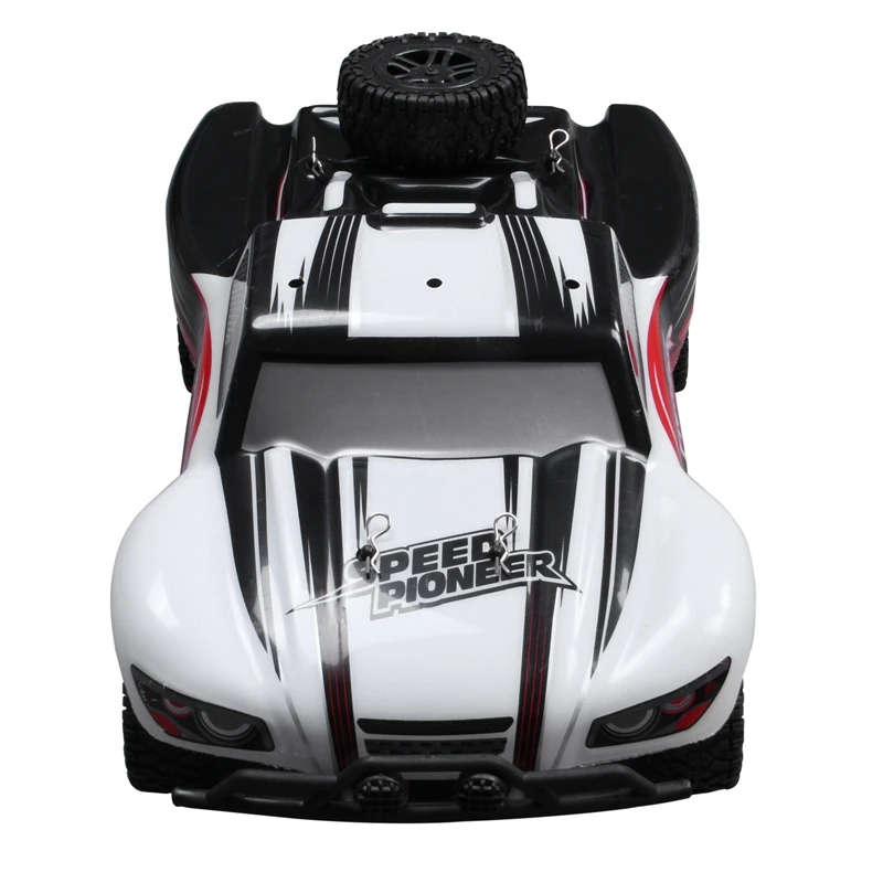 

Remote Control Trucks 2.4GHz Racing Monster 1:18 Scale RC Car Off-Road Toys white