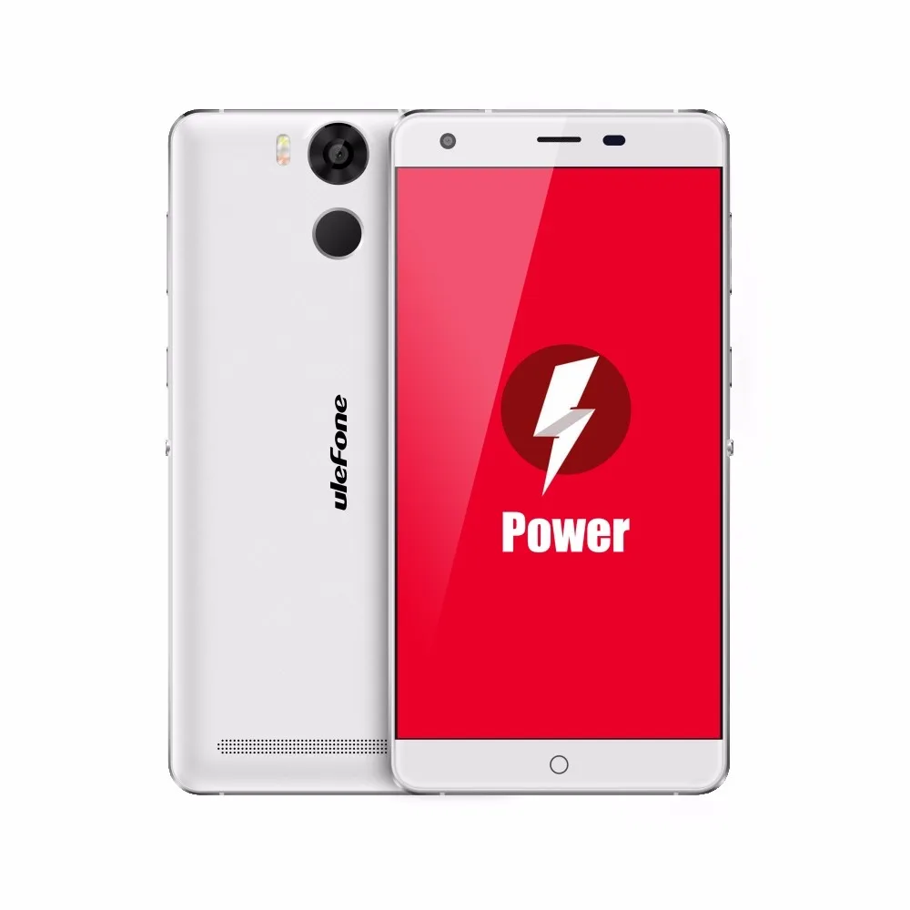 Смартфон Ulefone power 4G LTE, 6050 мАч, 5,5 дюймов, FHD MTK6753, четыре ядра, 3 Гб+ 16 ГБ, разблокировка, мобильные телефоны, Android 6,0, 13 МП, сотовый телефон