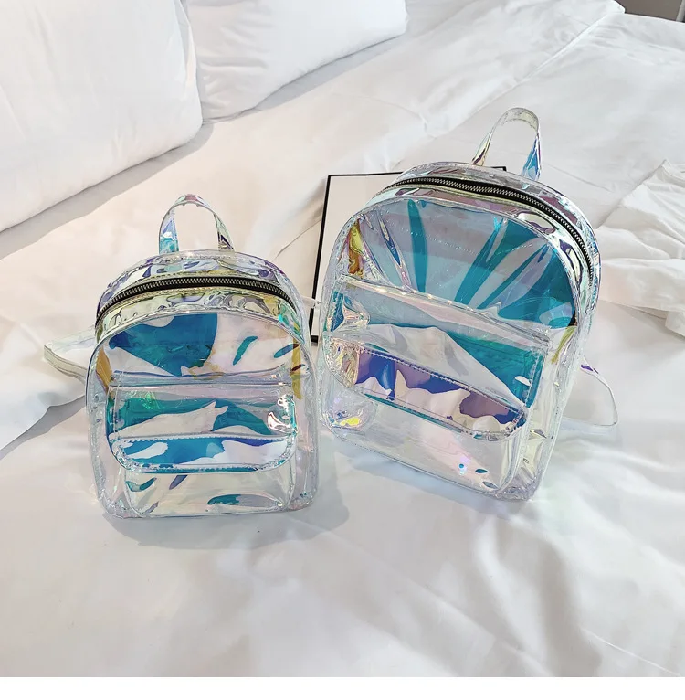 Рюкзаки школьные сумки через плечо для девочек-подростков Mochila женские модные женские сумки с замком для молодежи из ПВХ