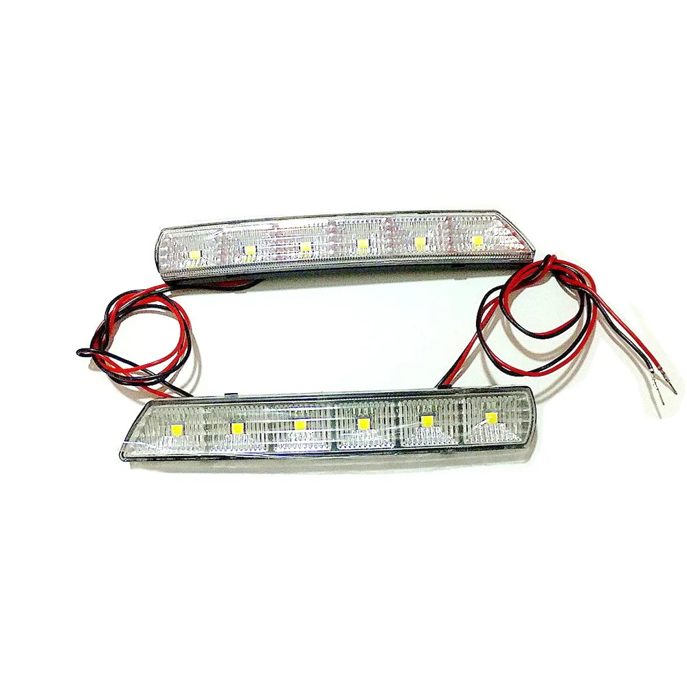 Светодиодные передние бамперы July King DRL чехол для Mitsubishi ASX Outlander Sport 2011 2013 6