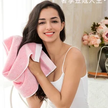 Хлопковое большое полотенце для лица, для мужчин и женщин, для купания, домашнее, для взрослых, ультра мягкое полотенце из микрофибры, полотенце для рук, банное полотенце для ванной, BB50YJ