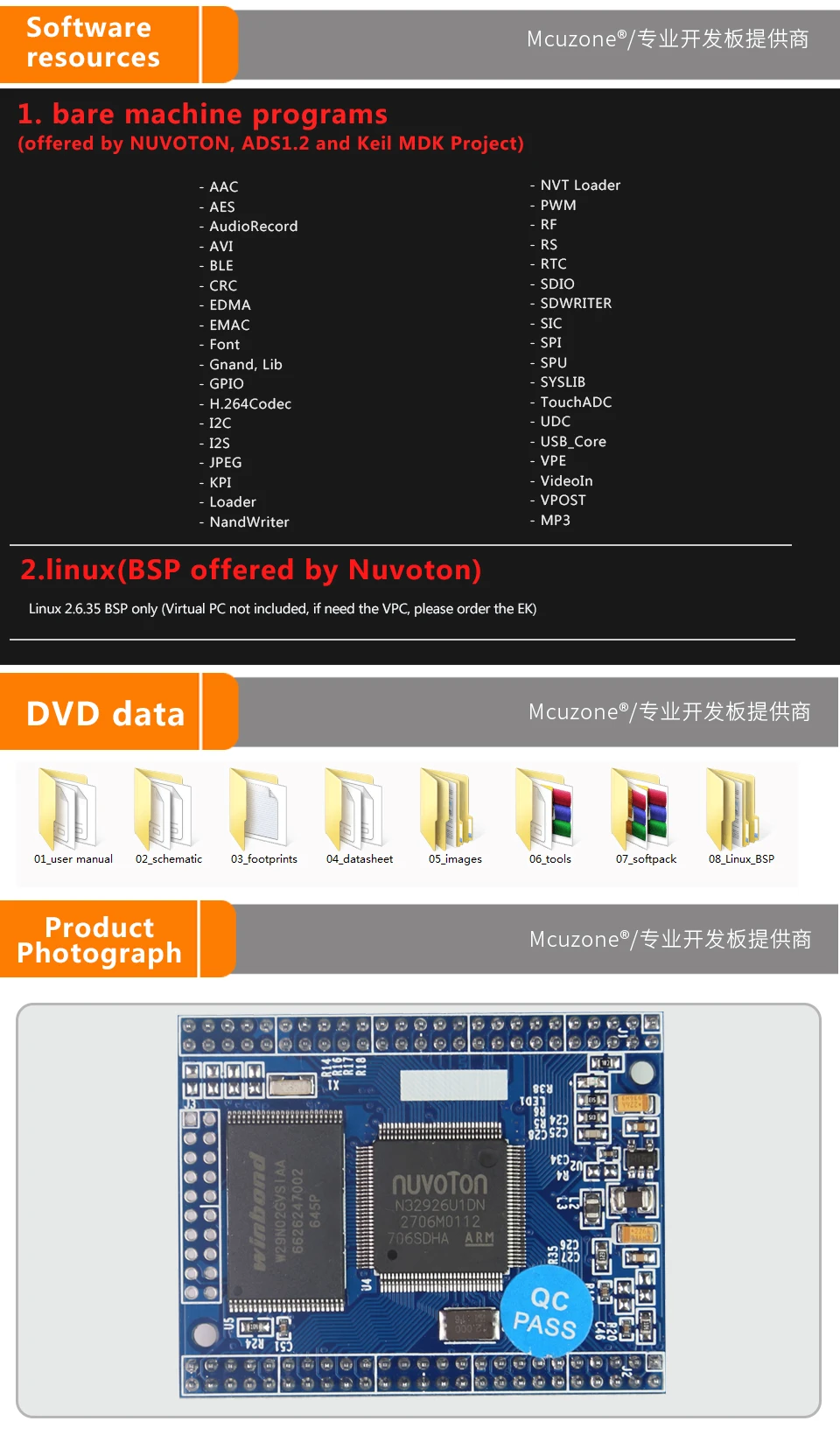 N32926 на основе coreboard, на чипе 64 Мб DDR2, высокоскоростной USB, EMAC, SDIO, Audio, RTC, camera, Linux и ucOS ucGUI готов N32926U1DN