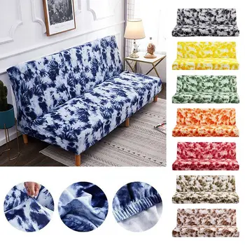 

Graffiti Couch Cover Non-slip Slipcover Foldable All-inclusive Slip-resistant Sectional Furniture Protector Elastic Sofa Cover