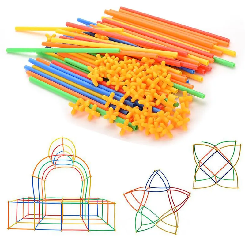 конструктор из трубок. конструктор трубопровод для детей. детский конструктор соломка straws. трехмерный конструктор из трубочек. Straws конструктор 100.