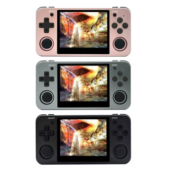

New Retro Game RG350 Video Game Handheld game console MINI 64 Bit 3.5 inch IPS Screen 16G Game Player RG 350 PS1 RG350M