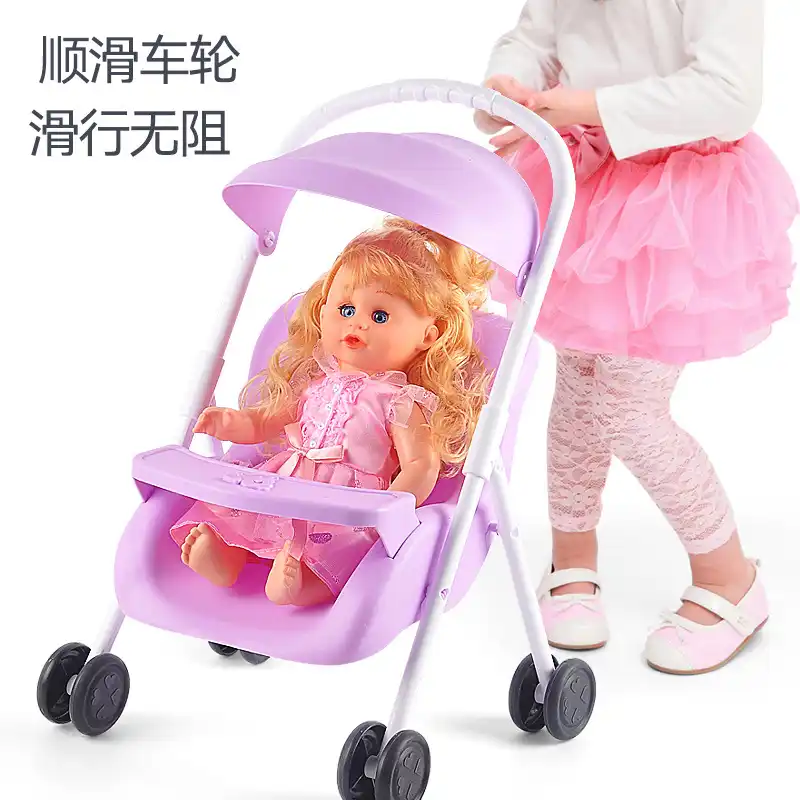 ensemble poussette lit jouet