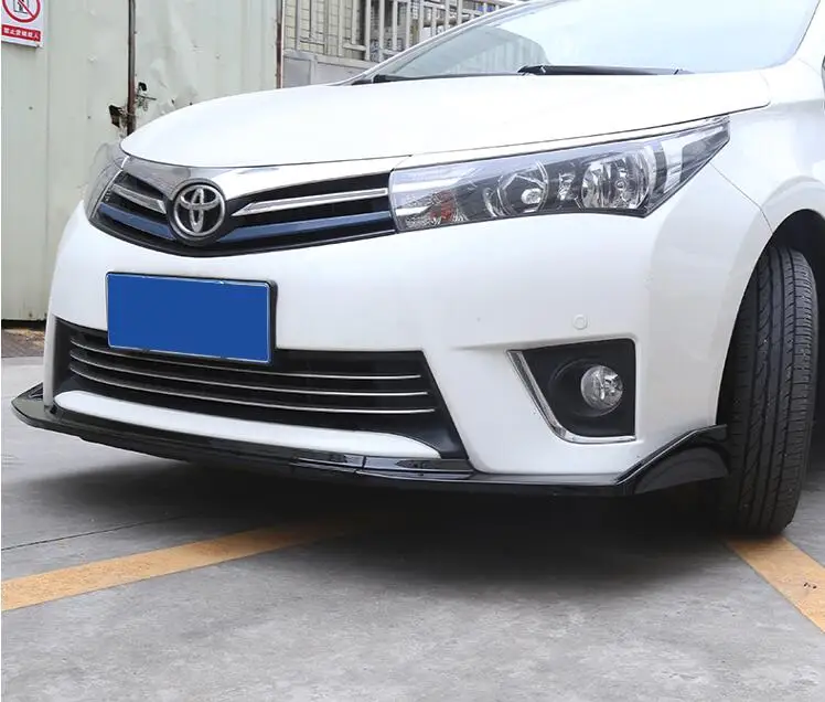 Для Toyota Corolla Body kit спойлер- для Corolla ABS задний спойлер передний бампер диффузор защитные бамперы