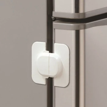 

Safety Plastic Child Protection Lock Cabinet Door Drawers Refrigerator Toilet Kids Baby Care Safety Locks
