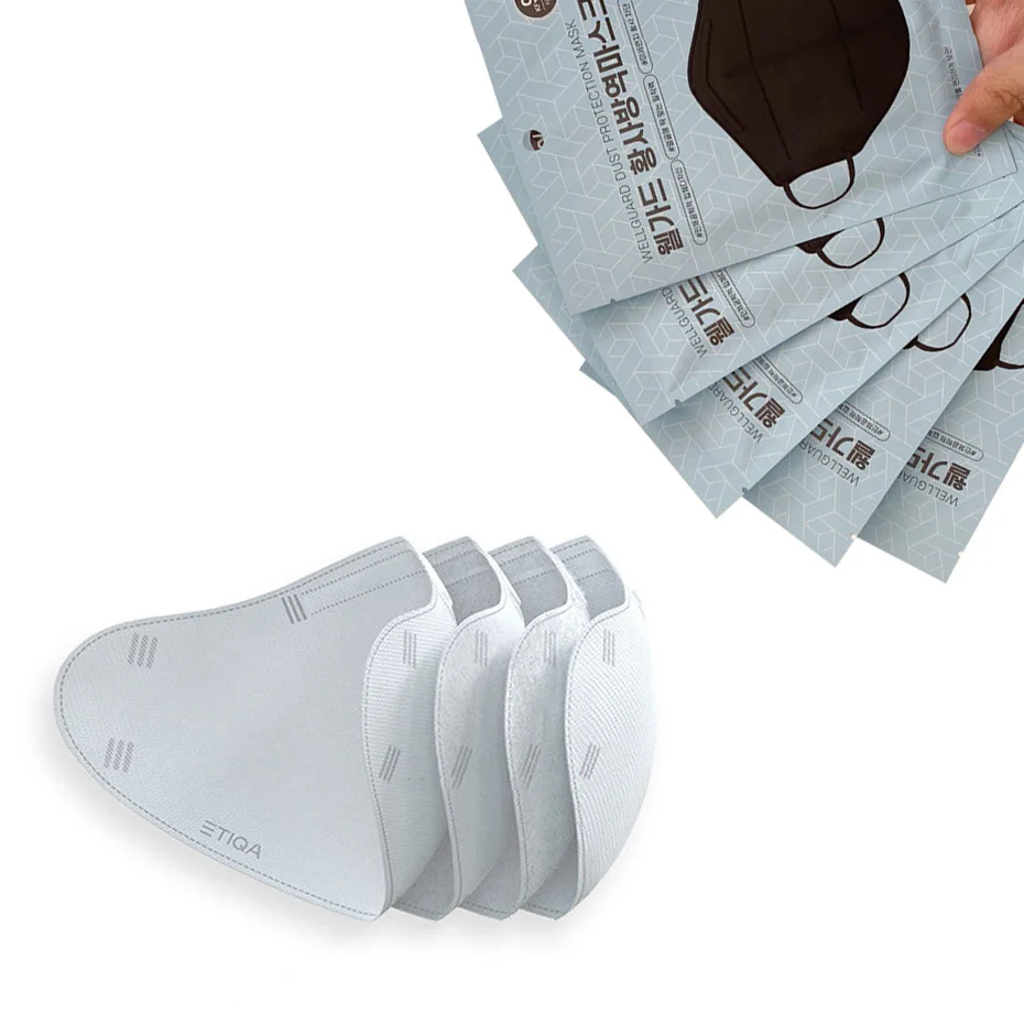 

KF94 Pm 2.5 Mask Anti Haze Mouth Mask Anti Dust Mask Filter Paper Health Care 3D Mask