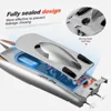 2.4G Radio Rc Boat 30Km/h Racing Boat High Speed Speedboat 20Mins Battery 2 Ch Dual Motor Waterproof Remote Control Ship Toy Boy 5