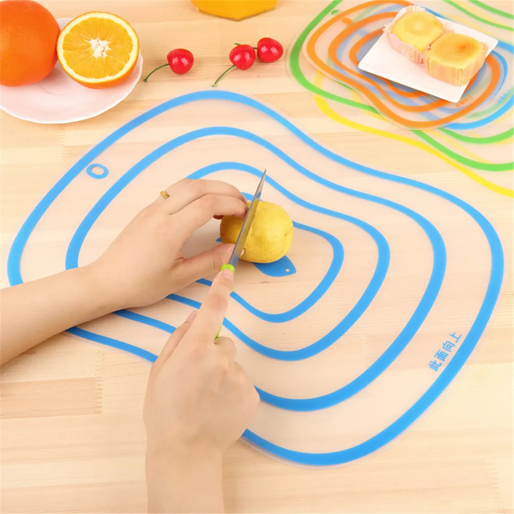 

Plastic Chopping Board Kitchen Chopping Blocks Tool Flexible Transparent Cutting Board PP Vegetable Meat Tools Kitchen Accessori