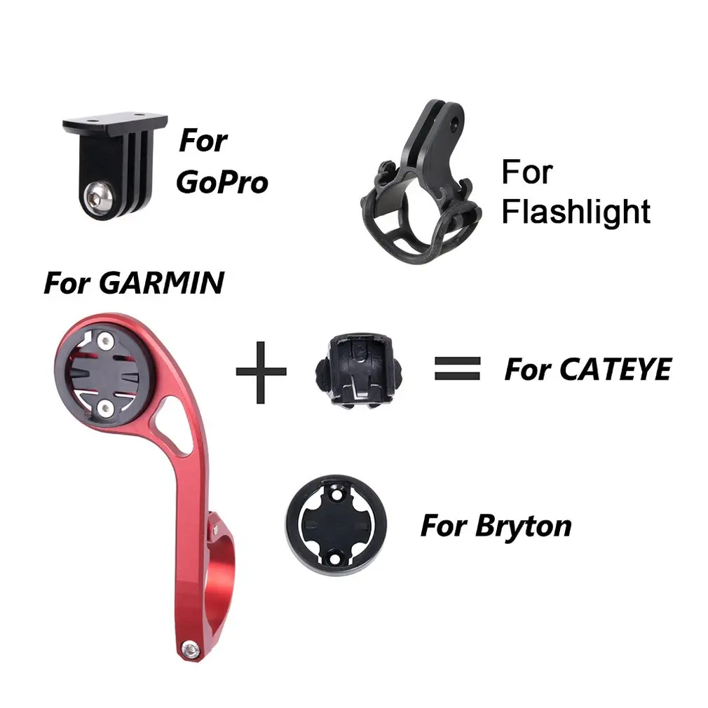ZTTO крепление для велосипеда 082# для Garmin Cat Eye Bryton велосипедный компьютер gps Go Pro спортивный светильник для камеры все в одном