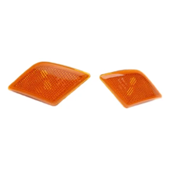 

for Mercedes-Benz W204 C-Class Side Marker Set in Bumper Turn Signal Light 2048200121 2048200221 US Plug