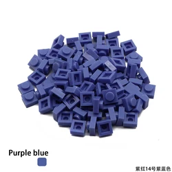 550 - Piece Creative Building Blocks Set for Adults and Teens - Pixel Art and Educational Toy (Purple Blue)