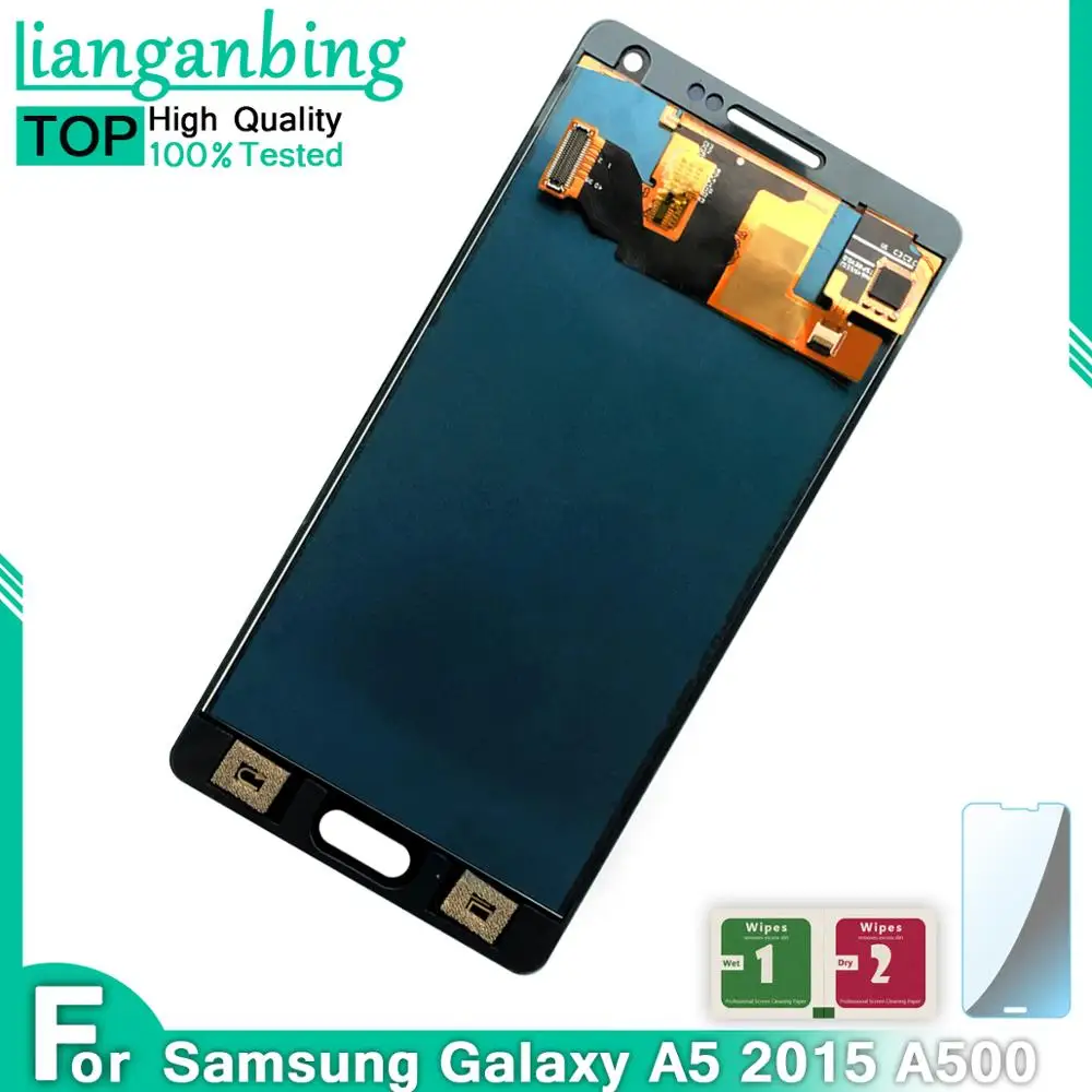 ЖК-дисплей для Samsung Galaxy A5 2015 A500FU A500 A500F A500M сенсорный экран с дигитайзером в сборе