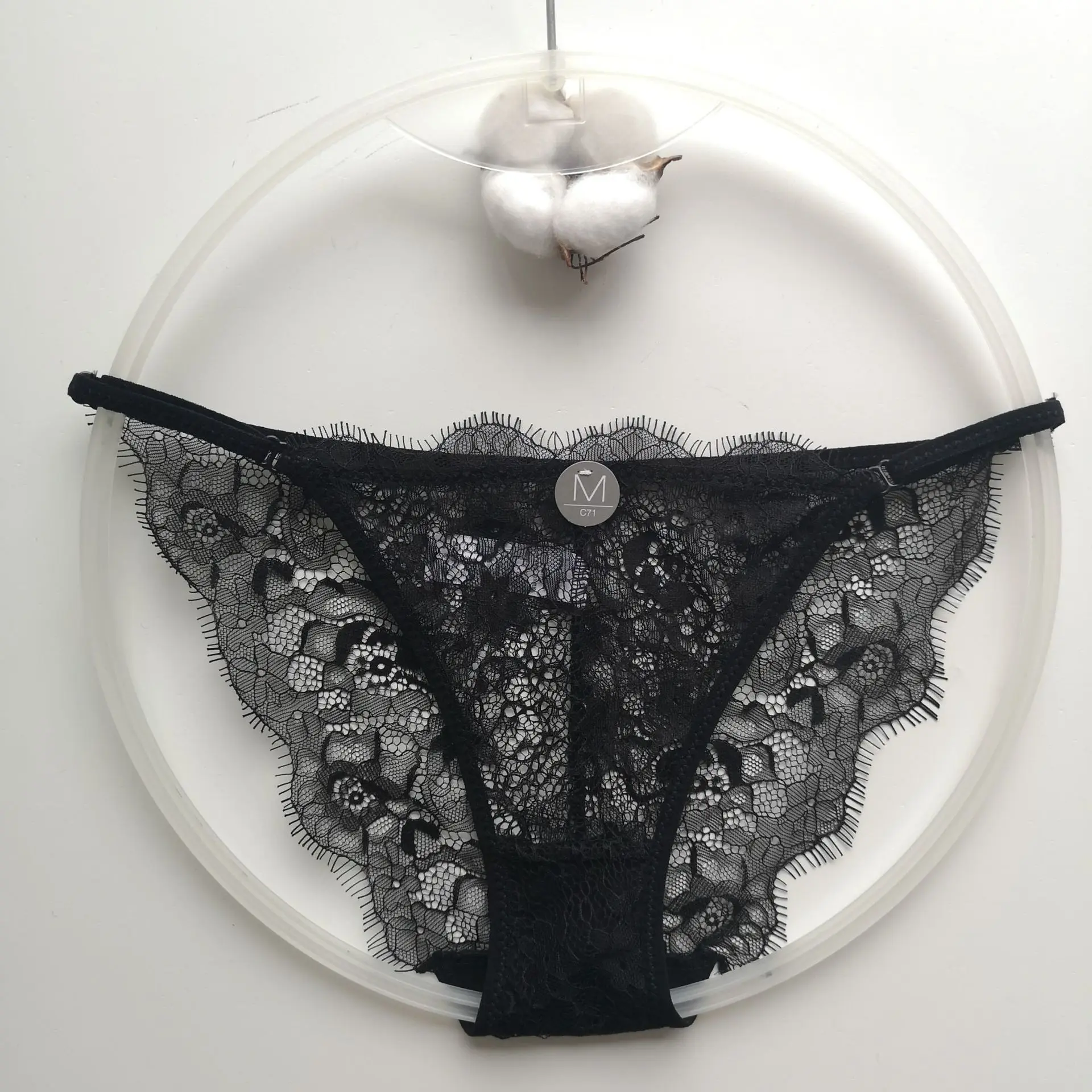 Lisacmvpnel кружевные сексуальные женские трусики полые модные нижнее белье XXL плюс размер с низкой талией трусы
