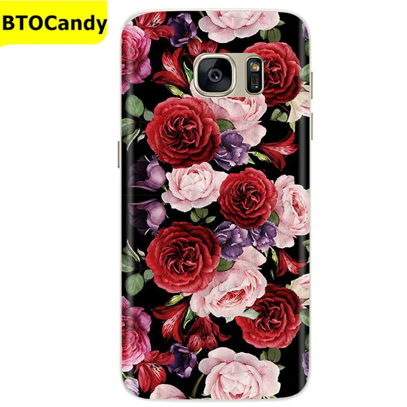 cell phone pouch with strap Silicone Case For Samsung Galaxy S7 Edge Case Cute Pattern Soft TPU Phone Case For Samsung Galaxy S7 S 7 Edge Back Cover Coque mobile phone pouch for ladies Cases & Covers