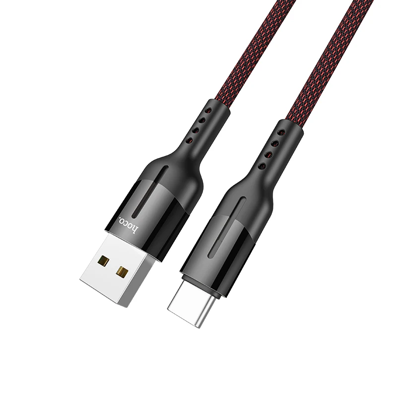 HOCO U68 20 шт./лот 5A супер зарядка usb type C кабель для samsung S10 S9 huawei P30 Xiaomi USB-C быстрое зарядное устройство